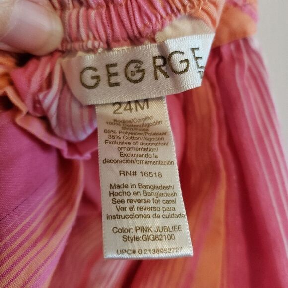 GEORGE HALTER SUMMER DRESS SIZE 24 MONTHS - Picture 5 of 5